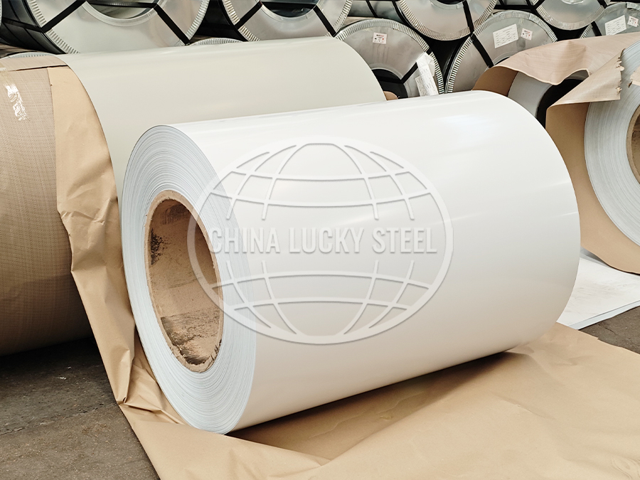 RAL9002 White Prepainted Galvanized Steel Coil Z275