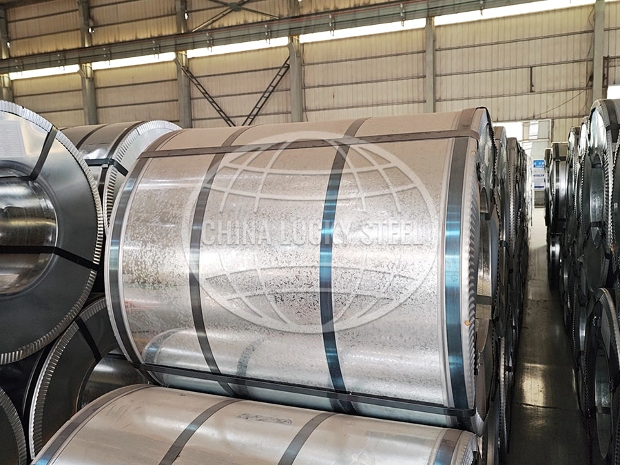 Hot dipped gi galvanized steel coil z275 with 0.3mm thickness China