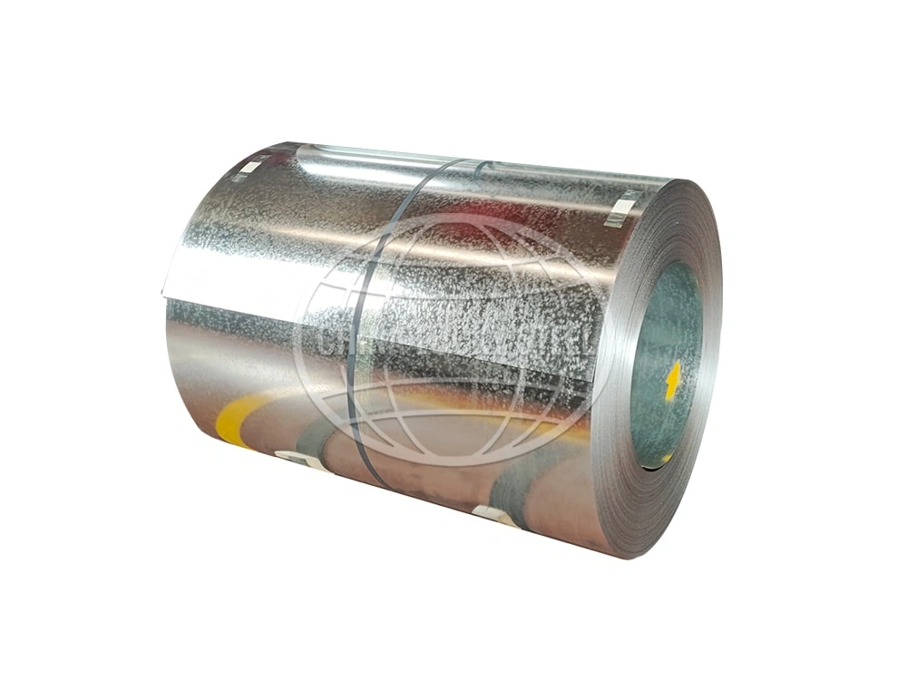 Zinc coating steel coil with small spangle