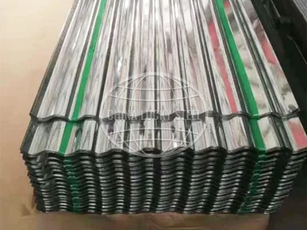 Hot Dipped Metal Roof Gi Zinc Coated Galvanized Steel Roofing Sheet Corrugated Sheet