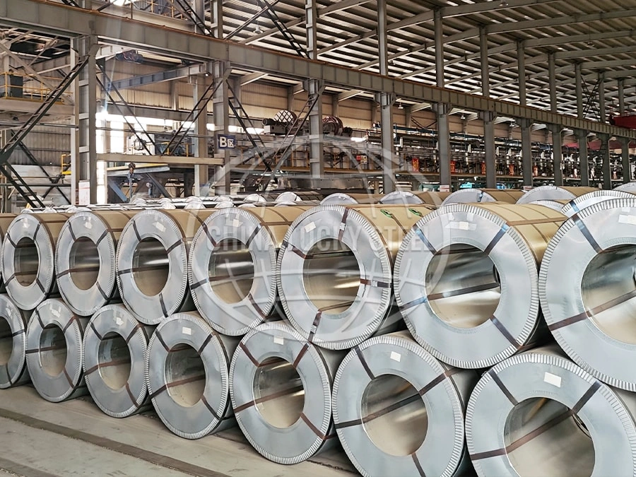 PRIME GALVANIZED (HDG)/GI Steel Coils manufacturer as per EN 10327, DX51-D (LFQ)