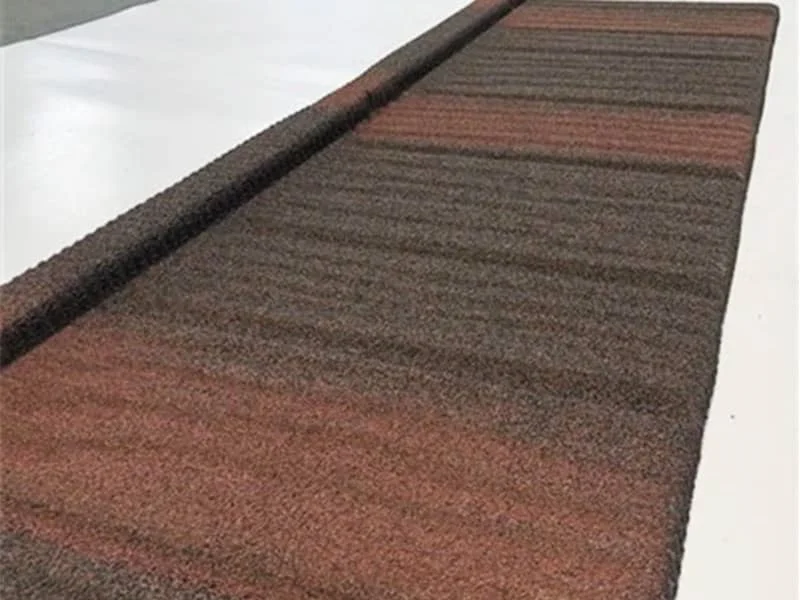 Color Stone Coated Steel Sheet 50 Years Warranty Stone Coated Metal Roof Tile(Wood Tiles)