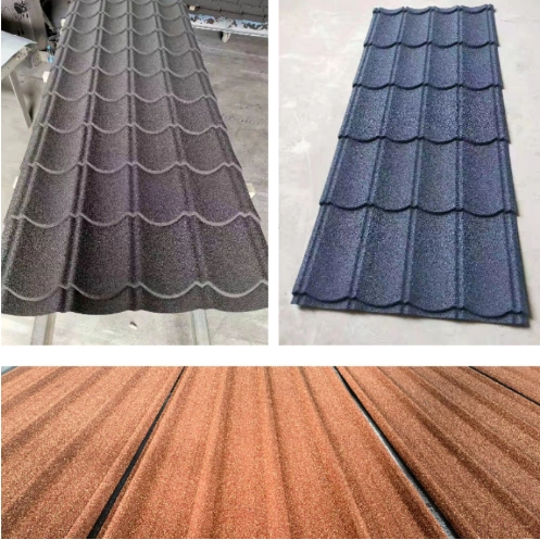 Color Stone Coated Steel Sheet