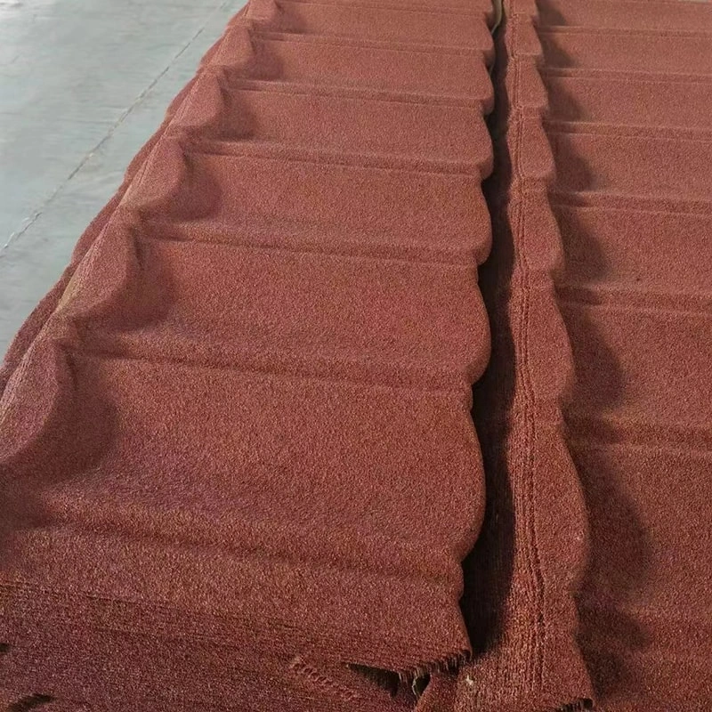 Stone coated roofing tiles